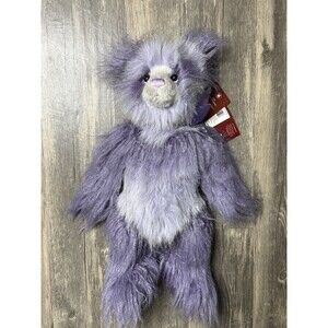 Charlie Bears Year Bear 2019 Hug Number 11 Purple w/Tags